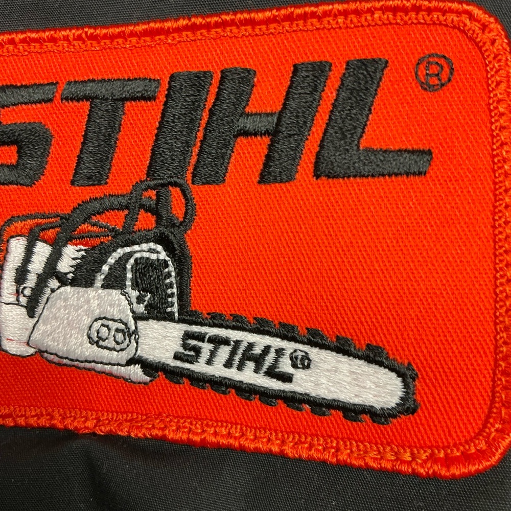 Vintage DCSP quarter deck collection zip up jacket with custom STIHL patch USA - Picture 2 of 5